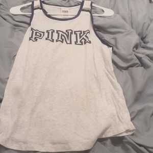 PINK TANK TOP STRIPES